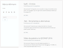 Tablet Screenshot of marcioalthmann.net